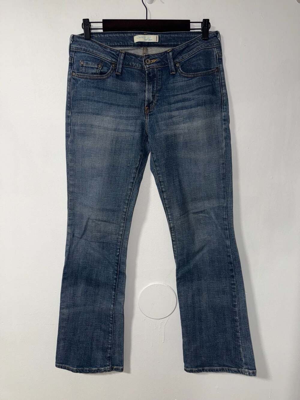 Levi's 545 Low Boot Cut Jeans Size 6M Blue Denim